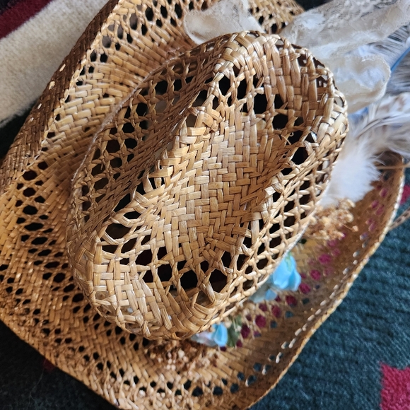 Nancy Hughes cowgirl straw hat - Picture 8 of 14